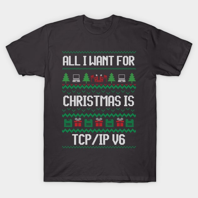 Funny Ugly Christmas Computer Programmer T-Shirt for Geek T-Shirt by mnktee